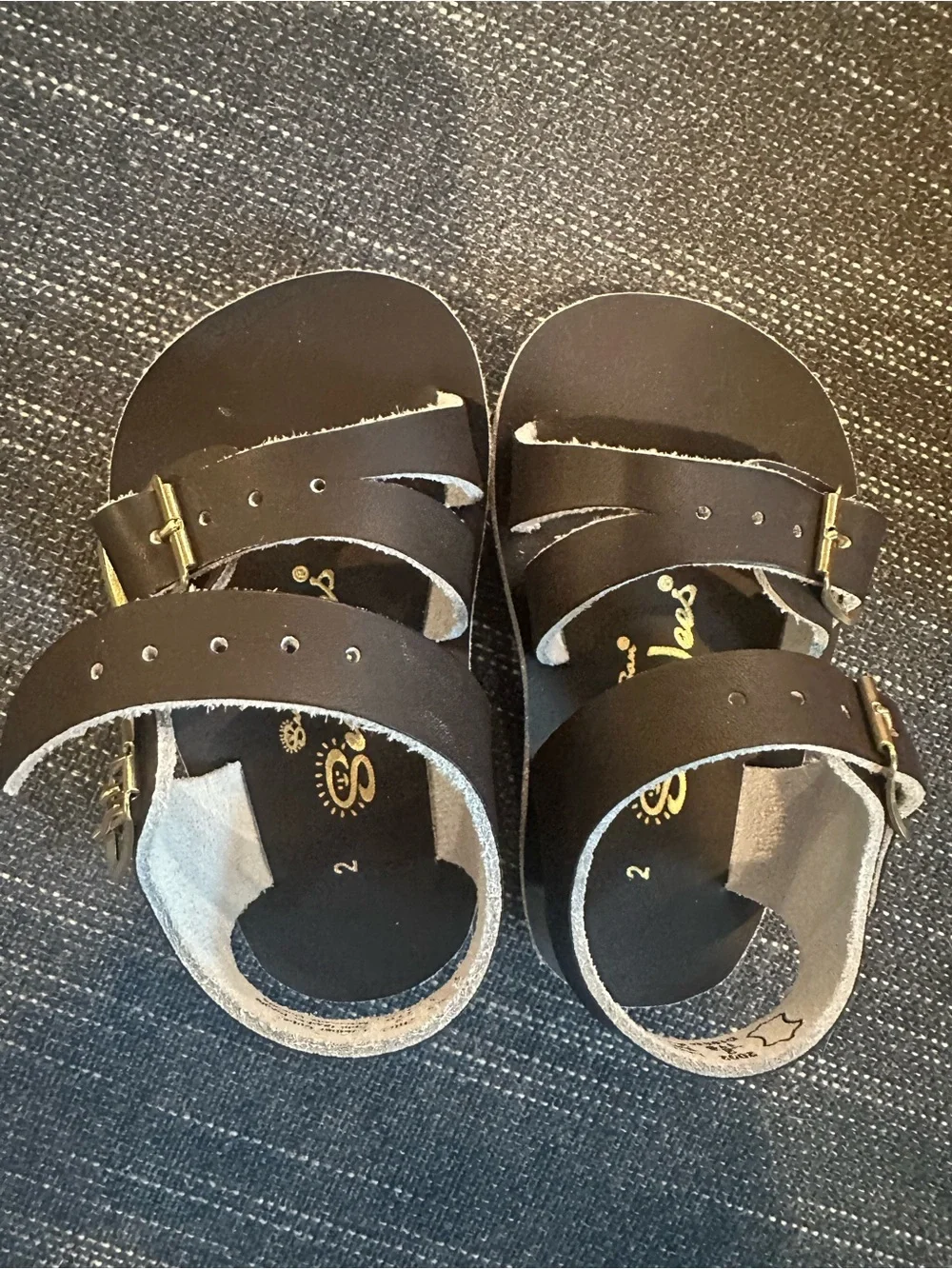 Saltwater baby sandals